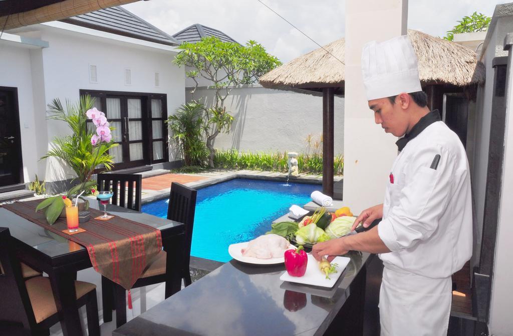 La Villais Kamojang Hotel Seminyak Værelse billede